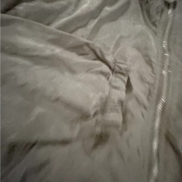 VTG Adodas black long sleeve windbreaker full zip jacket size large - Picture 6 of 14